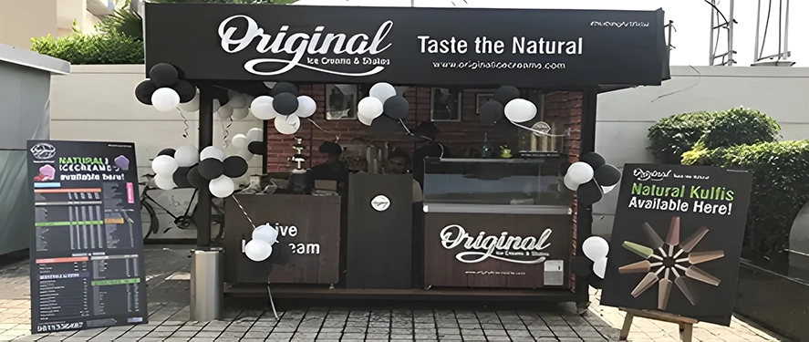 Outdoor Container Cafe